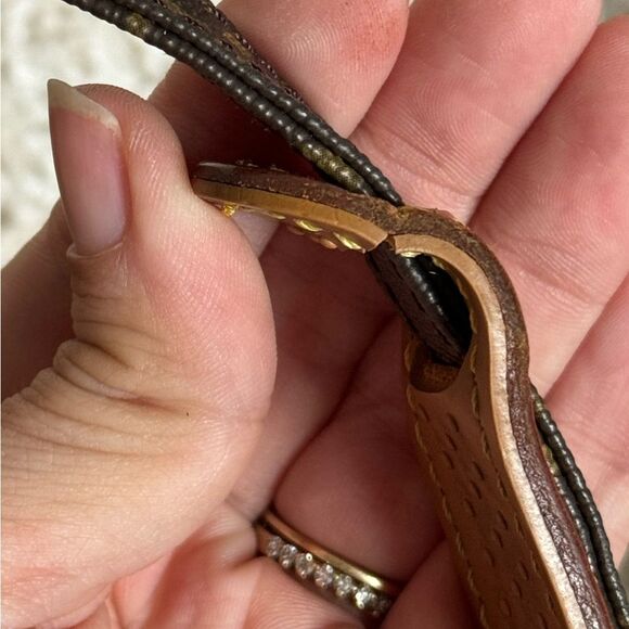 Vintage Luxury LOUIS VUITTON Amazone Crossbody Iconic Coated Canvas Handbag 1989 - Picture 8 of 16